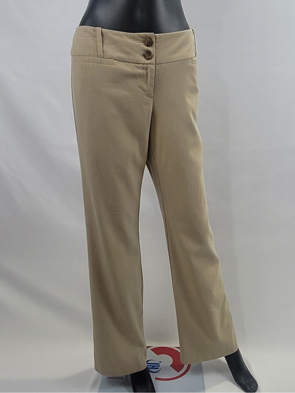 Size 8 THE LIMITED Drew Fit Women's Classic Straight-Leg Pants - Beige